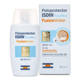 Isdin Fotoprotector Fps 50+ Fusion Water Pediátrico 50ml