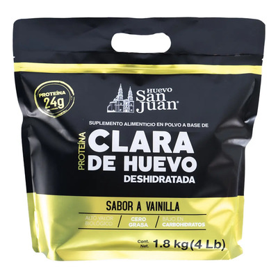Proteína De Clara De Huevo San Juan Sabor Vainilla 4 Lb. | MercadoLibre