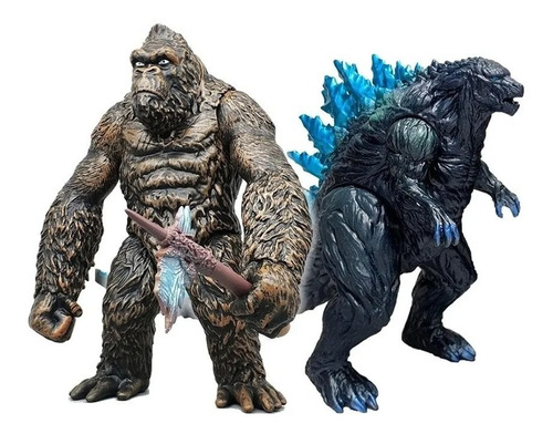 Boneco Godzilla + King Kong Machado Pronta Entrega