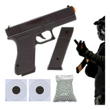 Pistola Airsoft Spring Rossi Vg 307 6mm + Brinde Promoção