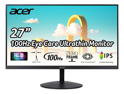 Monitor Acer Sb272 Ebi Gamer Y Oficina 27 Ips Full Hd