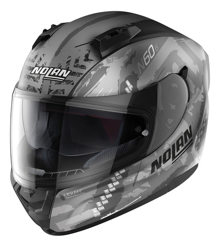 Casco Moto Integral Nolan N60-6 Wheelspin Doble Visor