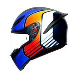 Casco Agv K1 Multi Power Matt Dark Blue/orange/white