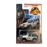 Jeep Wrangler 2018 Jurassic World - Escala 1:64 Matchbox