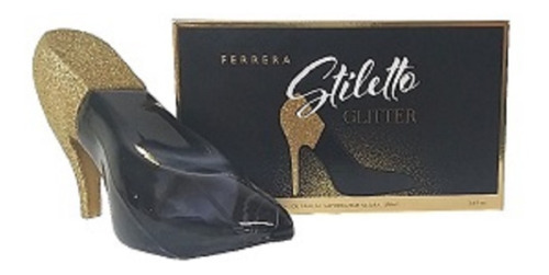 Ferrera Stiletto Glitter Perfume De Dama Marca Mirage Brands