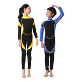 Neopreno Traje De Buceo Para Niño Y Niña, Surf, Una Pieza