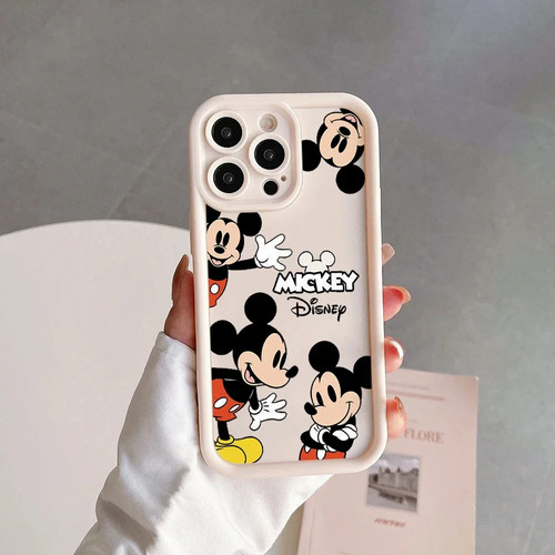 Funda De Silicona De Mickey Minnie Mouse, 2 Unidades, For I