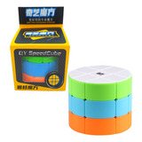 Cubo Rubik Qiyi 3x3 Cilindro 3020 Stickerless Magico 3x3x3