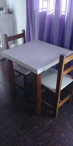 Mesa De Pino 70 X70 