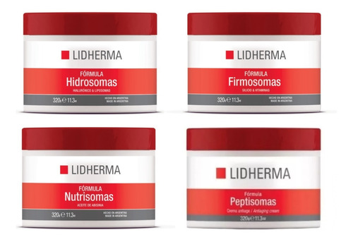 Hidrosomas + Nutrisomas + Firmosomas + Peptisomas Lidherma