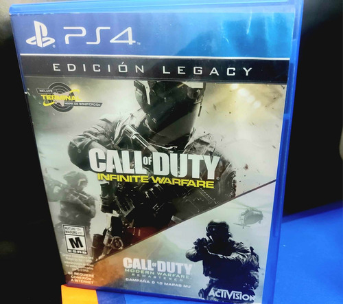 Juego Ps4 Call Of Duty Infinite Warfare Legacy Edition