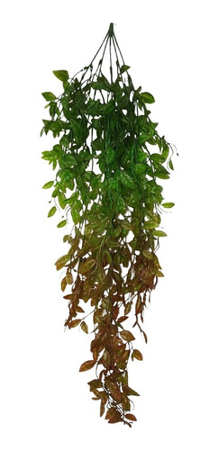 9 Pendentes De Mini Folhas Jibóia Artificial Arranjo Ficus 