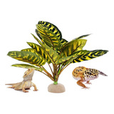 Flmoving Plantas Decorativas De Terrario De Reptiles, Decora