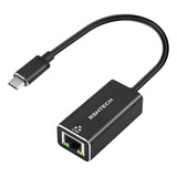 Rshtech Adaptador Usb C A 2.5g Ethernet De Aluminio Thunderb