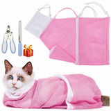 Bolsa Para Bañar/corte Uña Gato Bolsa De Baño Para Mascotas