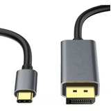 Alta Definición Video Rotacia Cablado Usb C A Displayport