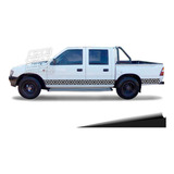 Calco Isuzu Pick Up Doble Cabina Guarda Pampa Juego