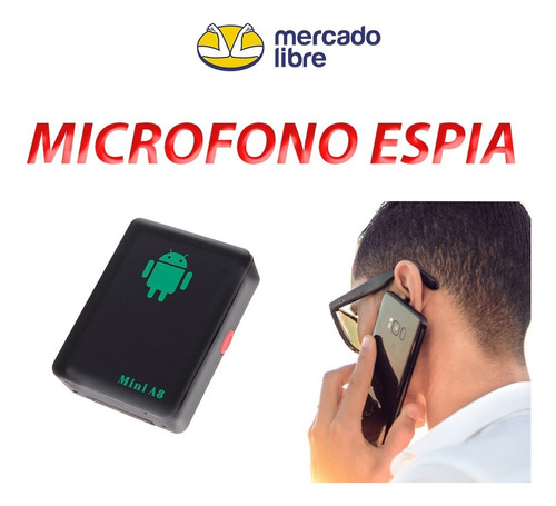 Micrófono Oculto Espía Gsm Alcance Ilimitado