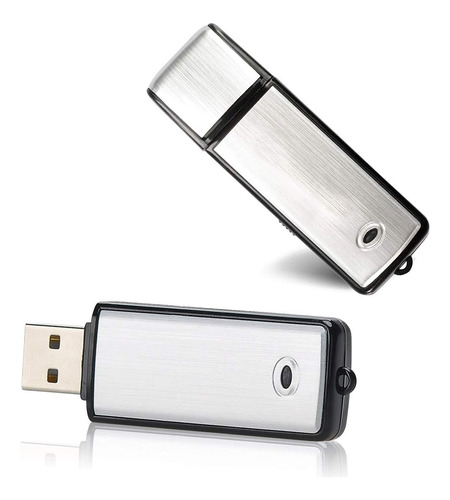 Mini Grabadora De Voz Espía Con Micrófono/usb 4gb 4horas