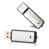 Mini Grabadora De Voz Espía Con Micrófono/usb 4gb 4horas