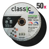 Disco Corte 7 Pol Aço Inox Classic Basic Kit 50 Peças Norton