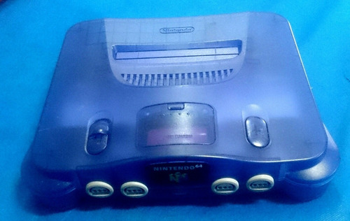 Nintendo 64 Roxo Uva E Jaboticaba Sabores Transparente