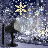 Luces De Proyector De Copo De Nieve De Navidad, Luces Dinámi