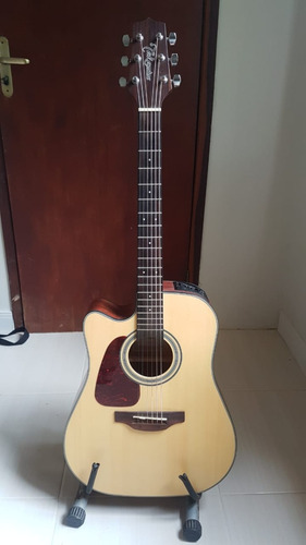 Violão Takamine Gd15ce Lh  Natural Canhoto