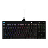 Teclado Logitech G Pro Mecanico Rgb Alambrico Gaming