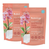 Sustrato Orquídeas Orgánico 2.5l Ekologi /pack 2 Bolsas 5l