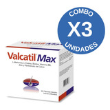 Pack X3 Valcatil Max 90 Capsulas Blandas 