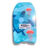 Tabla De Barrenar Bodyboard Forrado Mediano 33' Mar Cristal