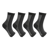 4 Pares De Calcetines De Compresión Para Correr