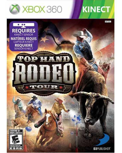 Jogo Xbox 360 Top Hand Rodeo Tour Físico Original
