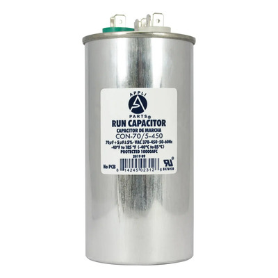 Condensador Capacitor Dual de Marcha 70+5 MFD uF 370\u002F450VAC Aire Acondicionado | Envío gratis