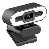 4k Usb Webcam Microfone Embutido Iluminação Vídeo Web Cam