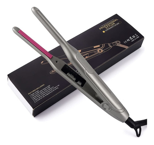 Plancha Plana Pequeña Para Cabello Corto, Alisador De Cabell