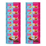 Chocolate Amargo Ritter Sport 55% Cacao 10 Pzas De 100g C/u
