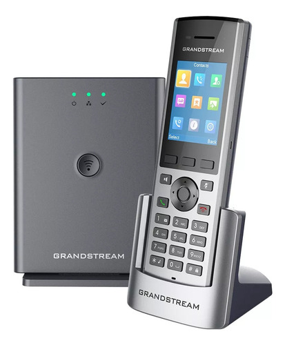 Grandstream Telefone Sem Fio Ip Dp722 + Base Voip Dect Dp752