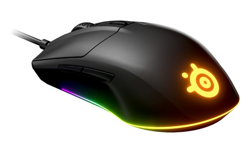 Steelseries Rival 3 Negro Mouse Gamer