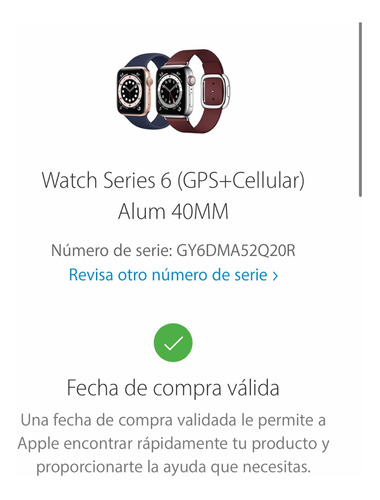 Apple Watch 6 Gps + Cellular 40mm