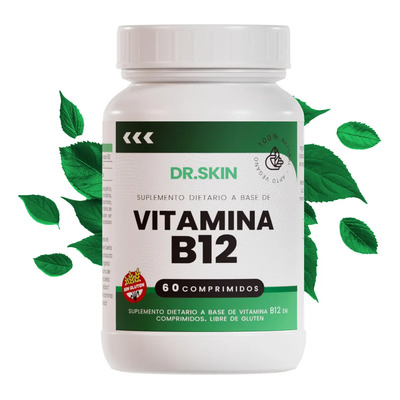 Vitamina B12 600 Dr Skin Energía, Sistema Nervioso Y Anemia Sin Sabor | MercadoLibre