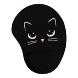 Mousepad Ergonômico Gato Gatinho Fofo Desenho Animal 108