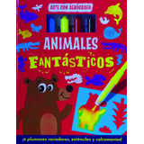 Arte Con Aerógrafo: Animales Fantásticos.: Libro Para Colorear Arte Con Aerógrafo: Animales Fantásticos, De Varios. Editorial Silver Dolphin (en Español), Tapa Dura En Español, 2022