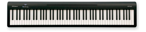 Piano Digital De 88 Teclas Fp-10-bk Roland