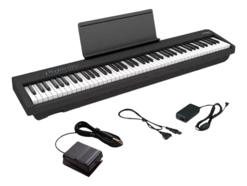 Piano Digital Roland Fp30x Bk Preto 88 Teclas