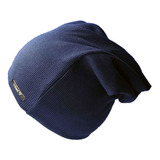 Gorro Beanie Brohood Canelado Azul