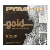 Cuerda Pyramid 3a.(re) Para Violin 4/4, Gold 108 103