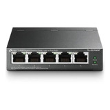 Switch Poe De 5 Portas Gigabit Tp-link Tl-sg1005p Com Nfe