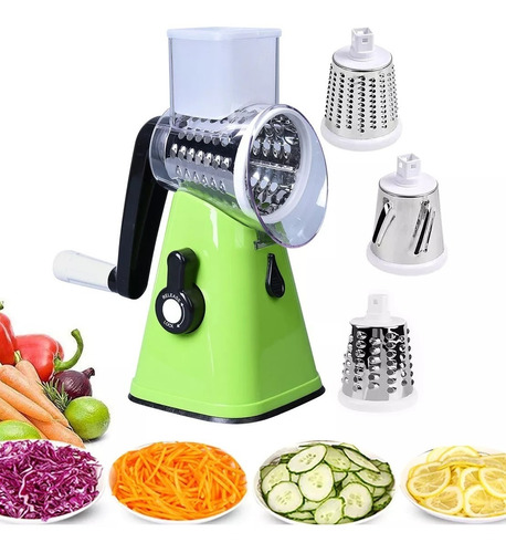 Rallador Rebanador Verduras Frutas Salad Maker Kanji Home